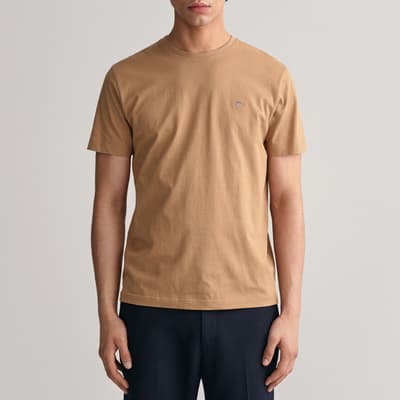 Camel Shield Cotton T-Shirt