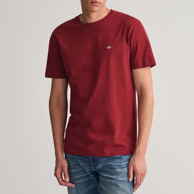 Red Shield Cotton T-Shirt