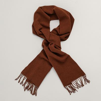 Red Tassel Wool Scarf