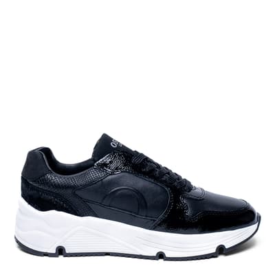 Black Patent Lucia Trainers