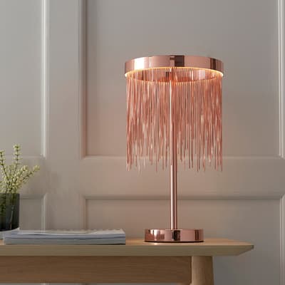 Howth 1 Table Lamp Brushed Copper