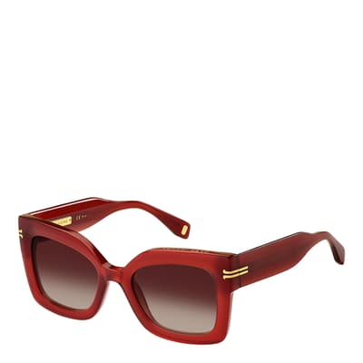 Red Shaded Cat Eye Sunglasses