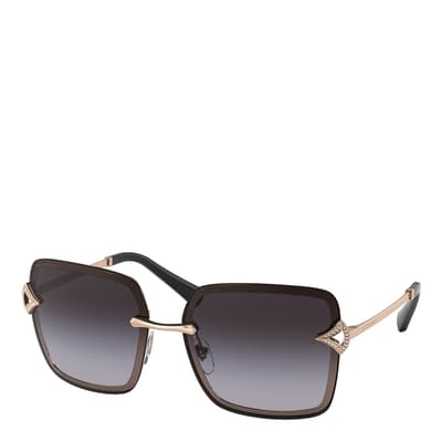 Women's Gold Bvlgari Sunglasses 59mm