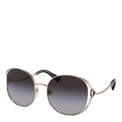 Women's Gold Bvlgari Sunglasses 56mm