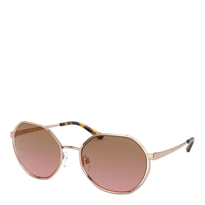 Women's Michael Kors Gold Sunglasses 57mm