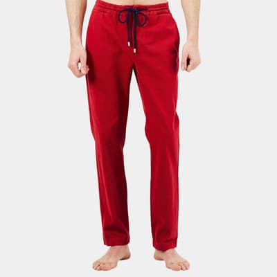 Red Jogger Pants
