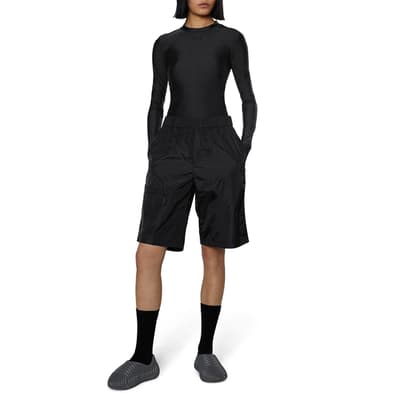 Black Unisex Shorts Regular