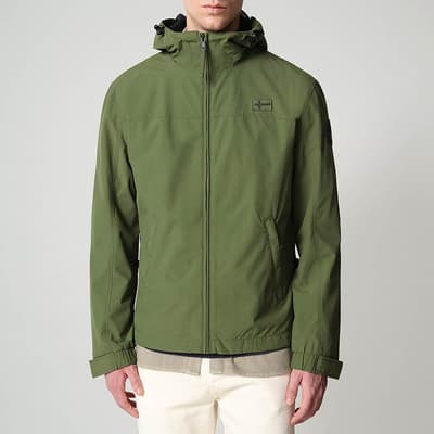 Green Shelter Hooded Jacket