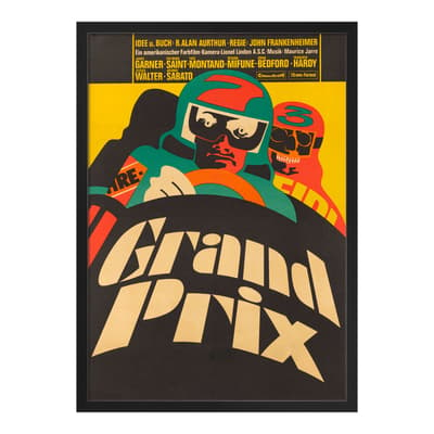 Grand Prix Framed Print