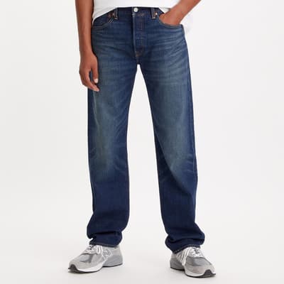 Dark Blue 501® Original Stretch Jeans