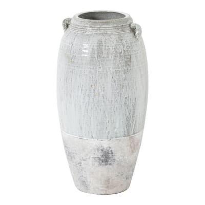 Large Ceramic Dipped Amphora Vase