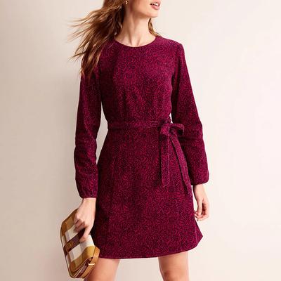 Pink Harriet Cord Dress