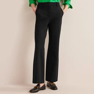 Black Hampshire Flared Trousers