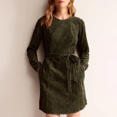 Green Harriet Cord Dress