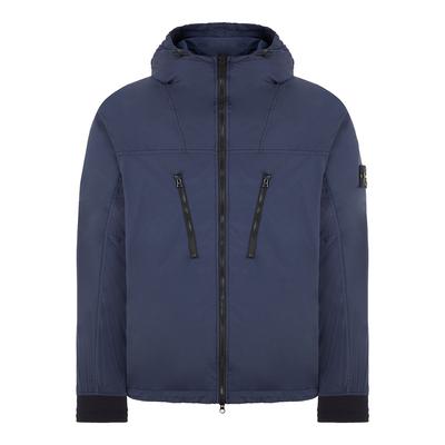 Navy Nylon Packable Jacket