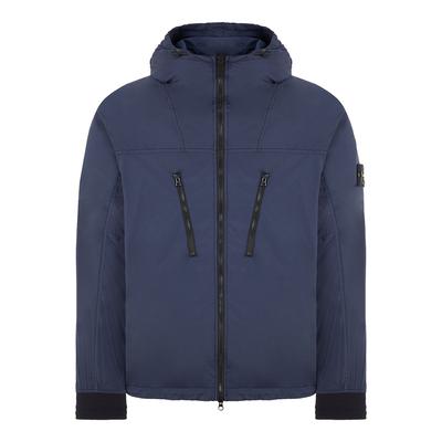 Navy Nylon Packable Jacket