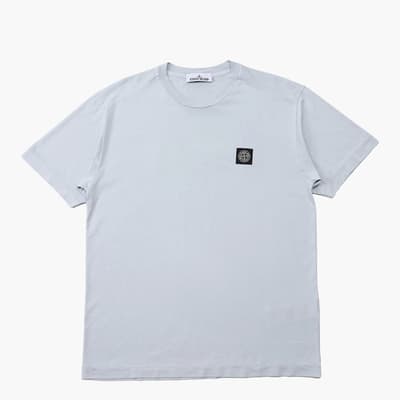 Grey Garment Dyed Cotton T-Shirt