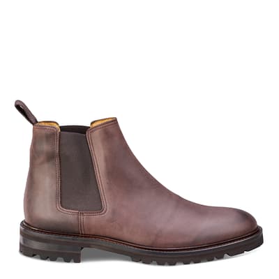Brown Leather Thurston Chelsea Boot