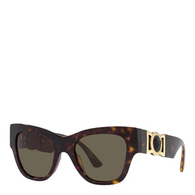 Women's Brown Versace Sunglasses 52mm 