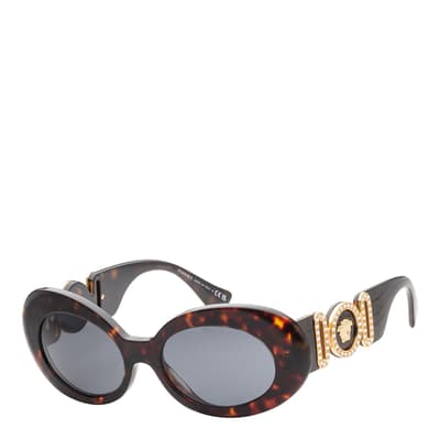 Women's Brown Versace Sunglasses 54mm 