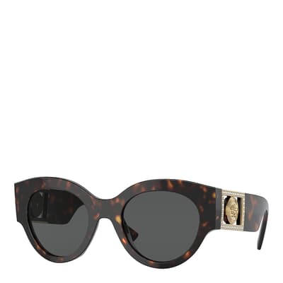 Women's Brown Versace Sunglasses 52mm