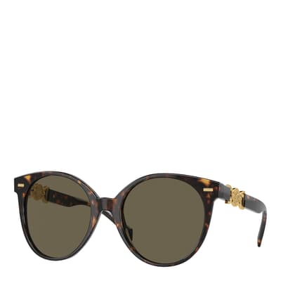 Women's Brown Versace Sunglasses 55mm 