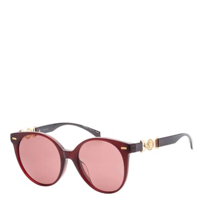 Women's Red Versace Sunglasses 55mm 