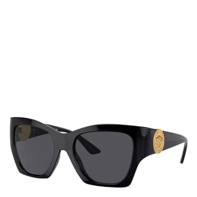 Women's Black Versace Sunglasses 55mm 