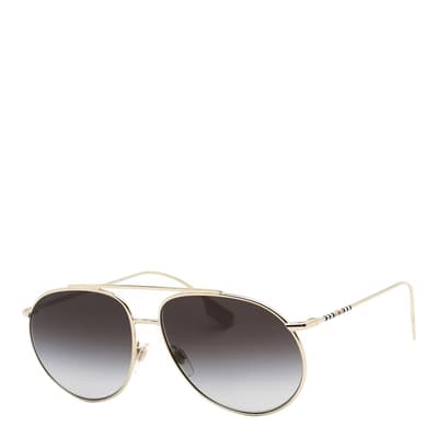 Women's Gold Burberry Sunglasses 61mm 