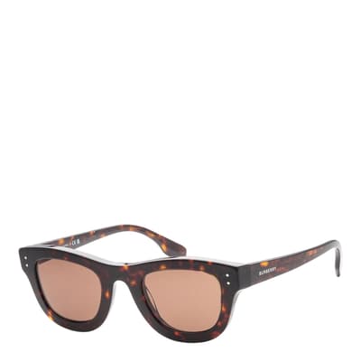 Men's Brown Burberry Sunglasses 49mm 