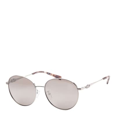 Women's Silver Michael Kors Sunglasses 57mm