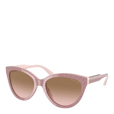 Women's Pink Michael Kors Sunglasses 55mm