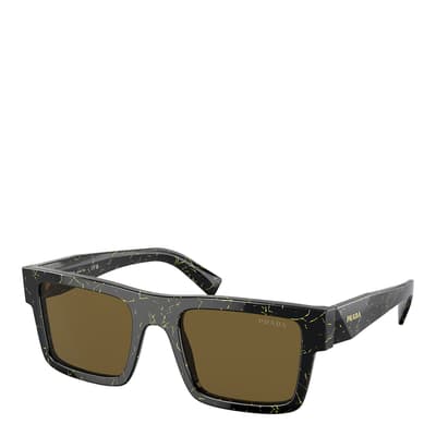 Men's Brown Prada Sunglasses 52mm