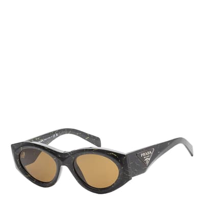 Women's Black Prada Sunglasses 49mm