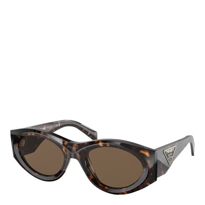 Women's Brown Prada Sunglasses 53mm