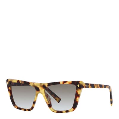 Women's Brown Prada Sunglasses 56mm