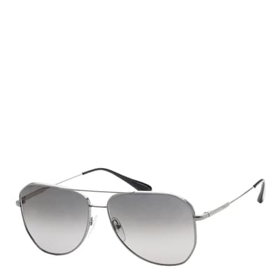 Men's Silver Prada Sunglasses 61mm