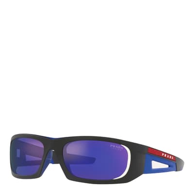 Men's Black Prada Sunglasses 59mm 