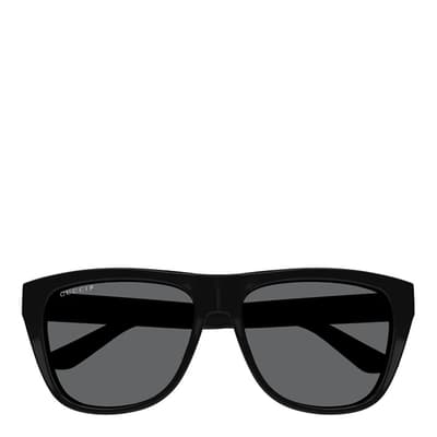 Men's Black Gucci Sunglasses 57mm