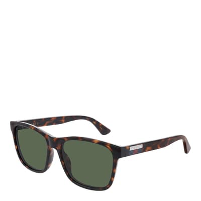 Men's Brown Gucci Sunglasses 57mm