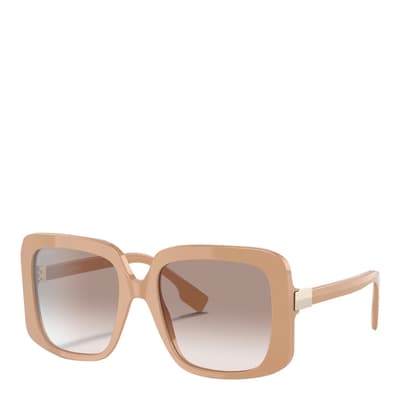 Women's Beige Burberry Sunglasses 55mm