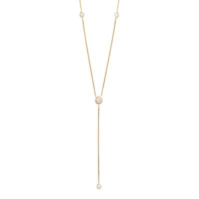 Gold Deep V Necklace