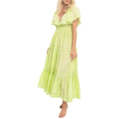 Green Tilly Maxi Dress