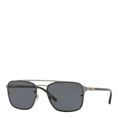 Men's Black Burberry Sunglasses 56mm