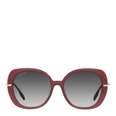 Women's Red Burberry Sunglasses 55mm