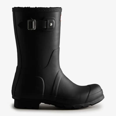 Men's Black Insulated Short Boot