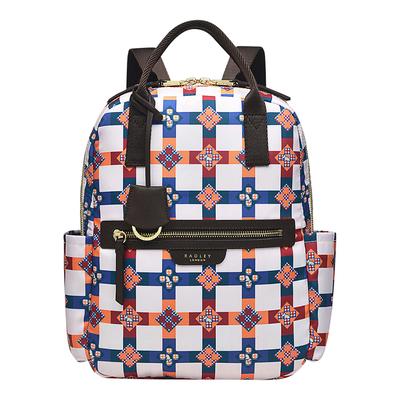 Natural Finsbury Park Medium Ziptop Backpack 