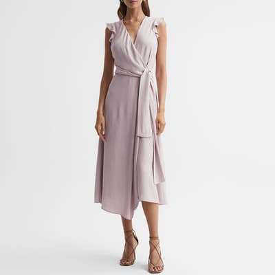 Lilac Willow Tie Front Dress