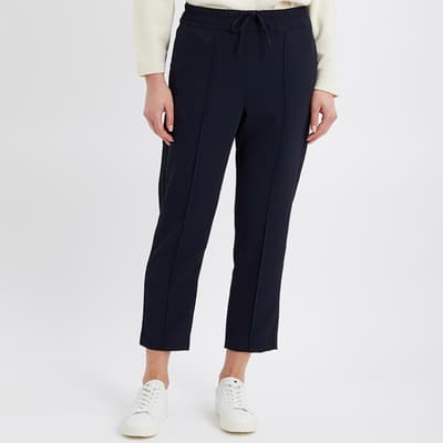 Navy Odessa Tapered Trousers