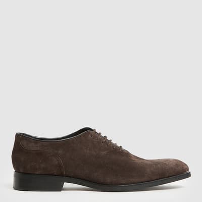 Dark Brown Bay Leather Shoes